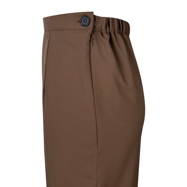 Jasleen Kurung Tapered Set - Coffee