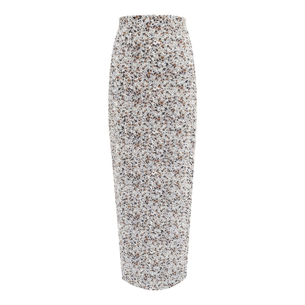 Elina Tapered Kurung Set - White