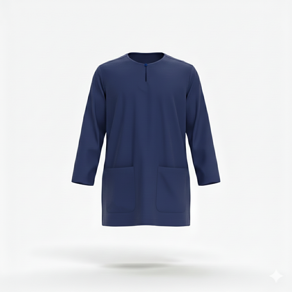 Aslan Kurta - Navy Blue