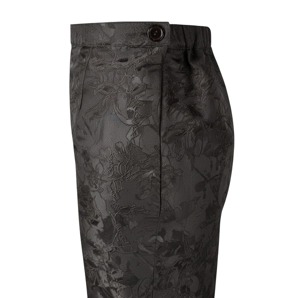 Juwita Tapered Kurung Set - Black