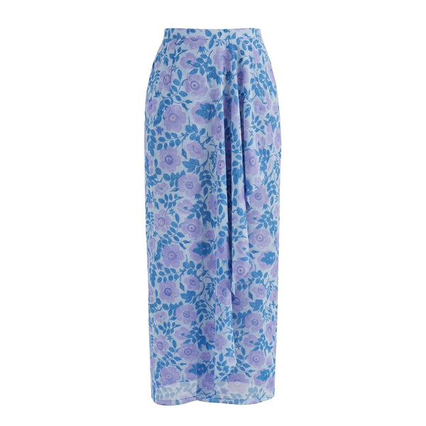 Lunia Kurung Set - Blue Purple
