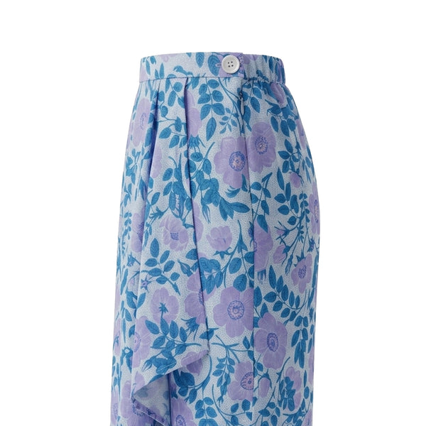 Lunia Kurung Set - Blue Purple