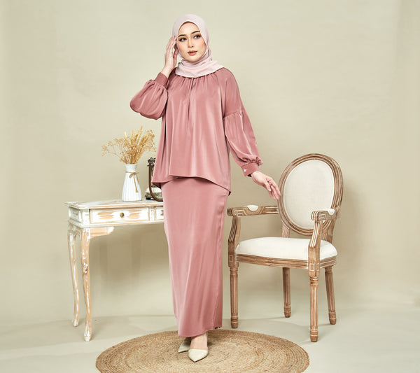 Jude Drop Shoulder Kurung Set