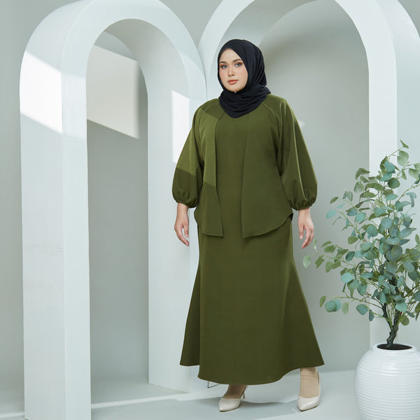 Yadira Raglan Maxi Dress