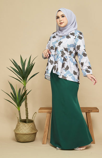 Mahasin Peplum Kurung Set