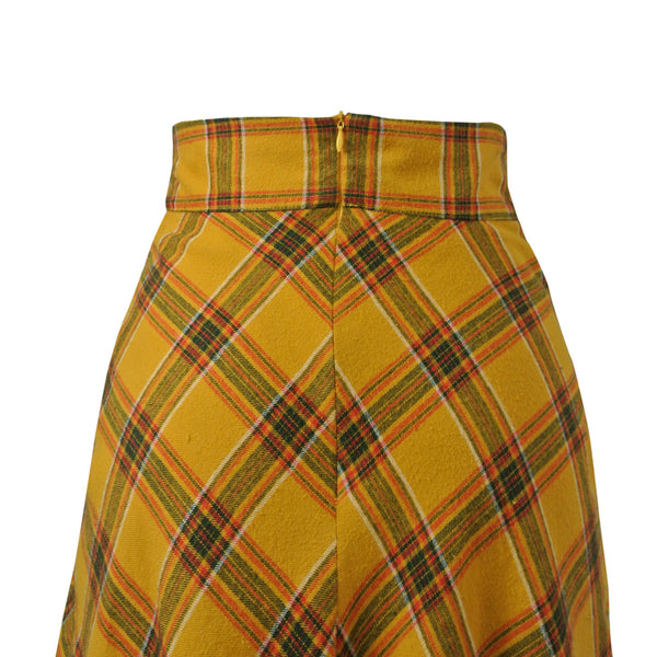 Urania Check Skirt