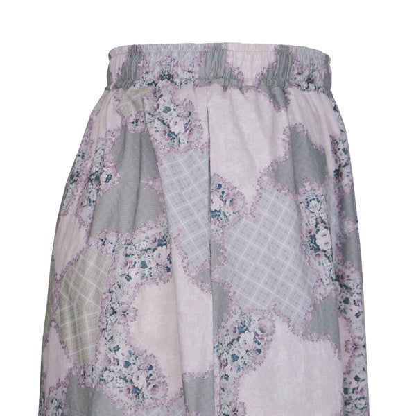 A-Line Cotton Skirt - Pink