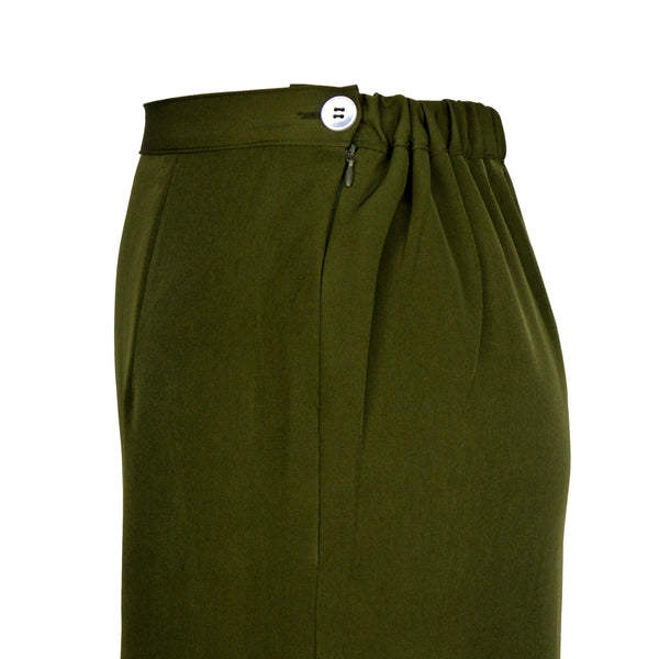 Mermaid Skirt - Army Green