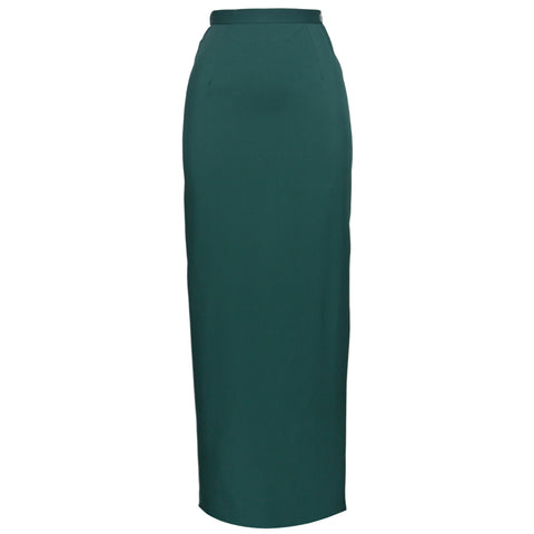 Tapered Skirt - Royal Green