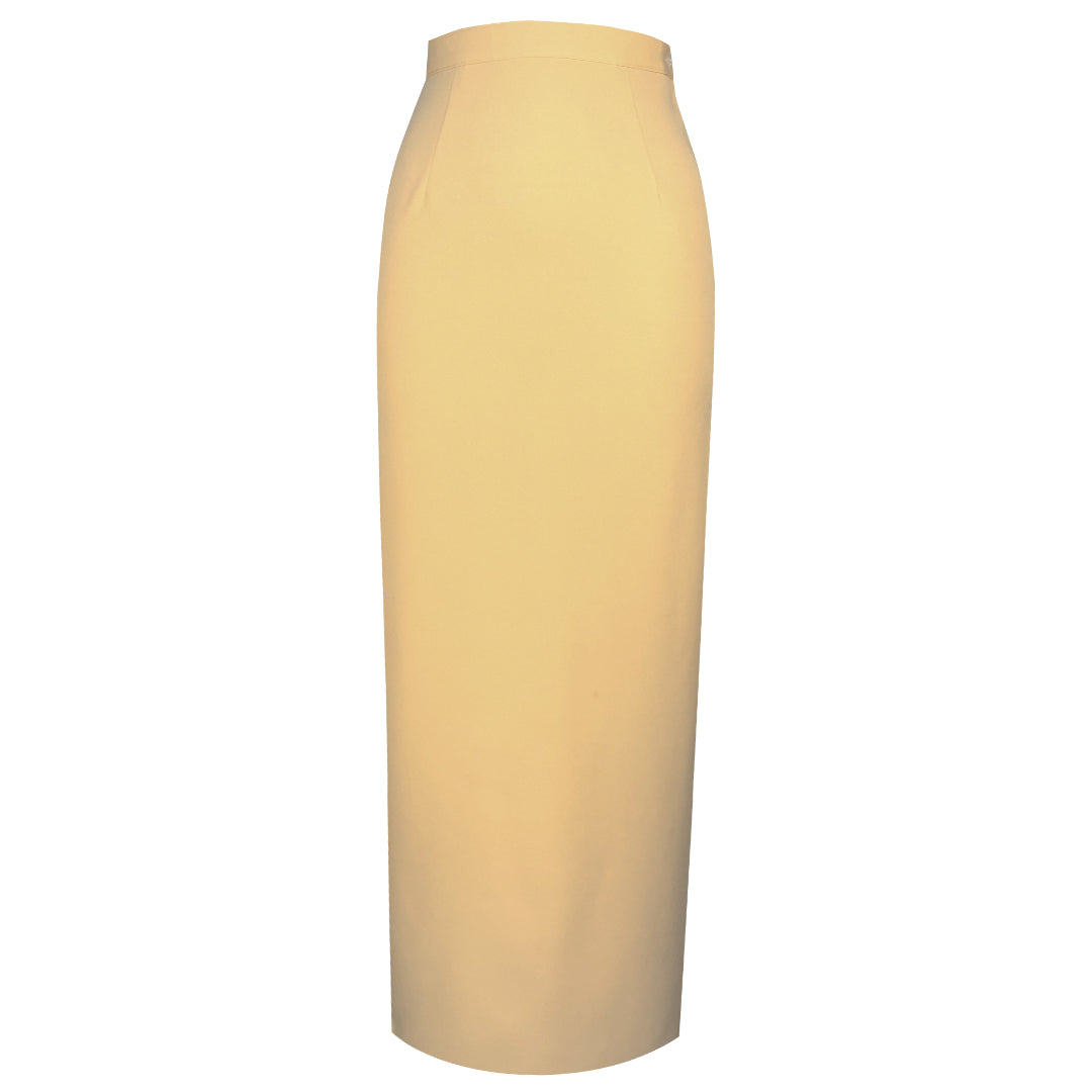Tapered Skirt - Mustard Yellow