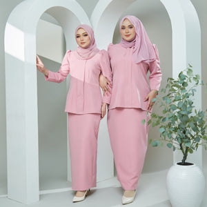 Fatuma Kebaya Set - Peony Pink