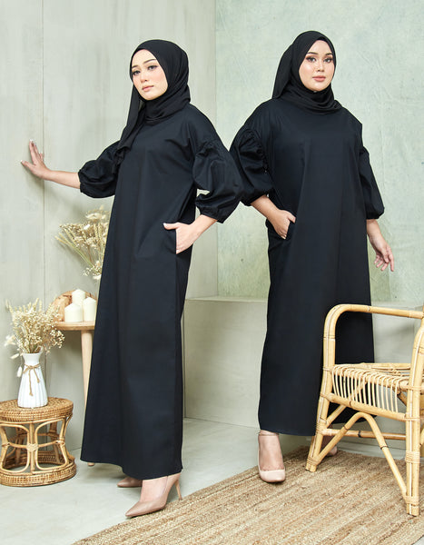 Laila Maxi Dress - Black