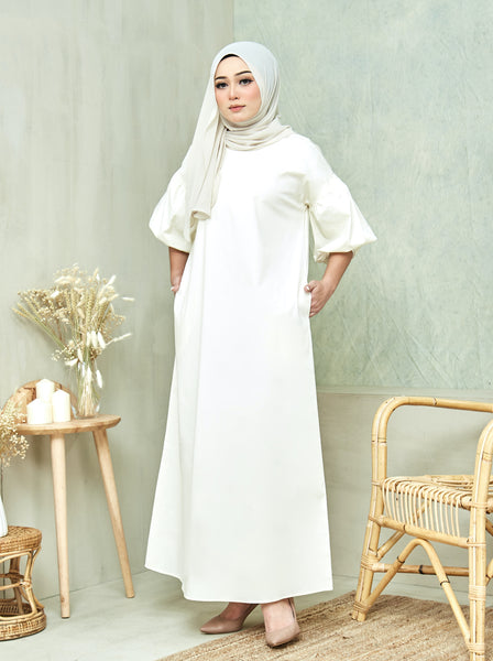 Laila Maxi Dress - Off White